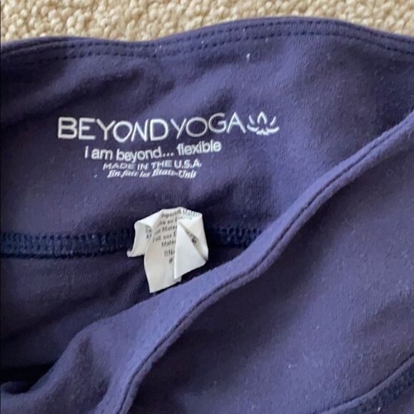 Beyond yoga blue crop xs - Picture 2 of 3